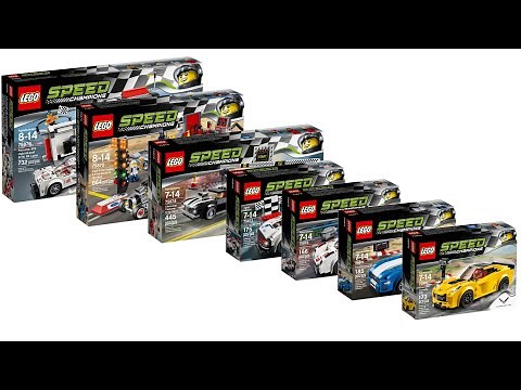 All LEGO Speed Champions 2016 sets CompilationCollection Speed Build