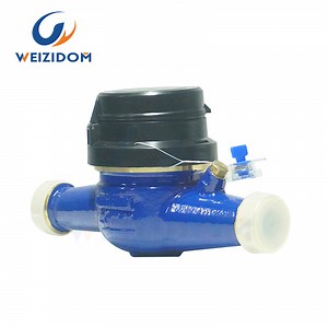 [Hot Item] DN15-50mm High Accuracy Industrial Bsp/NPT Multi-Jet Dry-Dial Brass Water Meter
