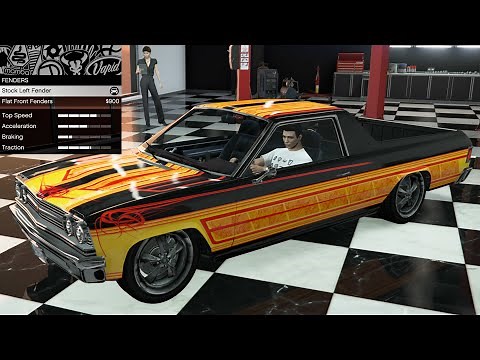 GTA 5 - UPDATED Customization - Cheval Picador (Chevy El Camino)