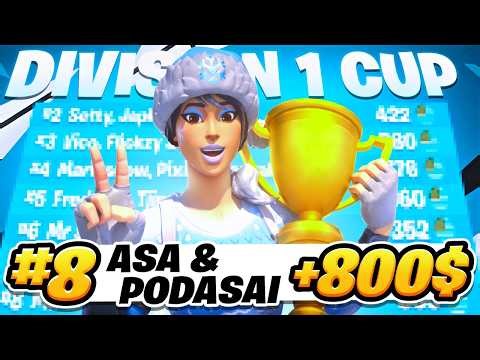 8th Places In FNCS Divisionals Finals ( +$800 ) 🏆 W/‪@Podasai‬