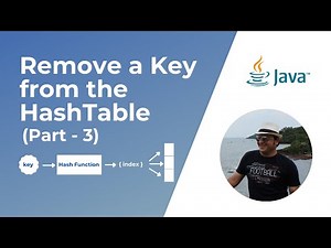 How to remove a key from a HashTable? | Part 3 | Separate Chaining Collision Resolution