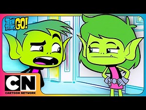 😮 👧 Who Is You?!? 🤯 | Meet Beast Girl | Teen Titans Go! | Cartoon Network Asia