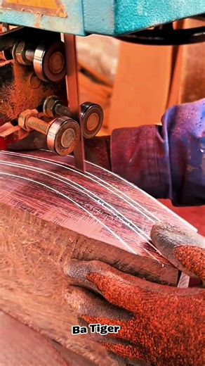 Crafting the Perfect Wood Curve: Masterful Chair Backrest Artistry.