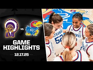 Haskell vs. Kansas Game Highlights | 2025-26 Big 12 Women's Basketball