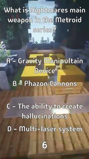 What is Nightmares main weapon in the Metroid series?