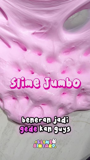 Membuat Slime Super Jumbo: Tutorial ASMR Fluffy