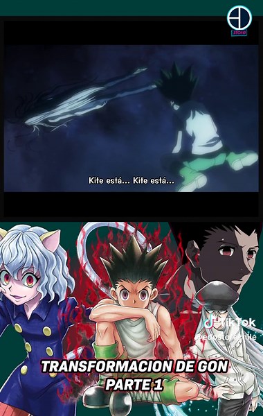 Transformación de Gon en Hunter x Hunter Parte 1