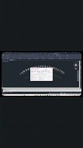 AutoCAD Trick: Write Text Along an Arc in Seconds! #Shorts#Cerculartext#Logo#AutoCADlogo#Titlelogo
