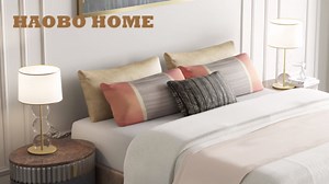 HAOBO Home Upholstered Headboards Foldable Queen/Full Linen Panels with Height Adjustments