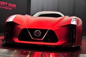 Nissan Concept 2020 Vision Gran Turismo gets a new color and enhanced presence in Tokyo