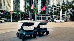 Uber Eats, Cartken bring robot delivery to Miami