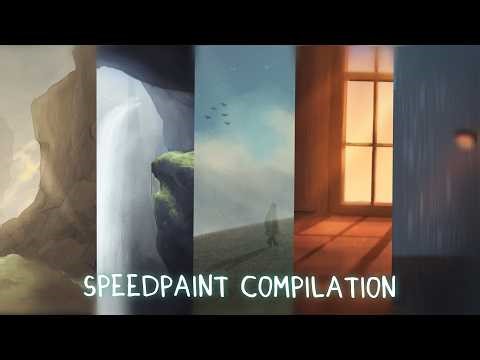 Art Speedpaint Compilation | Time lapse