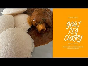 Goat leg curry recipe | Indian Curry Recipe| Homemade delicious curry Grandma's special