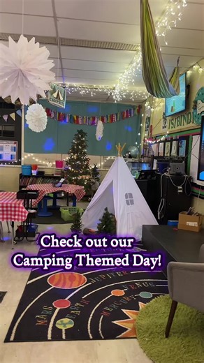 Our camping themed math day was a success! #tiktokteacher #thirdgradeteacher #teacherlife #math #mathteacher #centers
