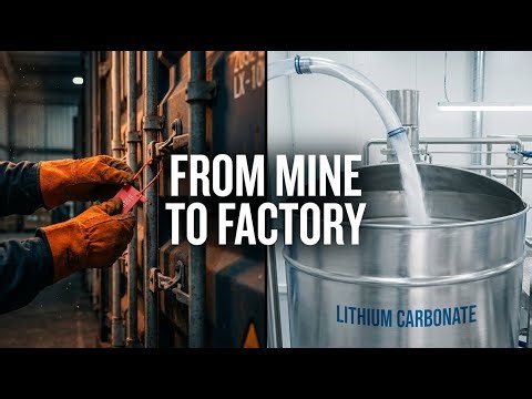 From Desert Mine to Gigafactory | How Lithium Enters Battery Production