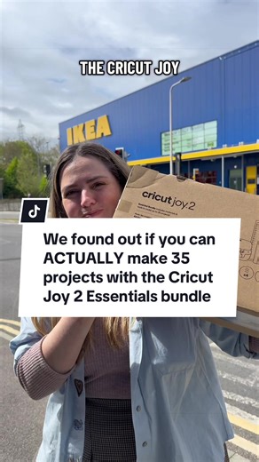 Can you REALLY make 35 projects with the Cricut Joy 2 Essentials Bundle? 🤔✂️ We took the challenge seriously and went all in. Using items from IKEA and other budget-friendly stores, we started personalising EVERYTHING. From storage jars to tote bags, cards to labels. 😍 Not only did we hit 35 projects, we smashed it and made 50 projects using every single material in the bundle 💥 ✨ Vinyl ✨ Iron-on ✨ Cardstock ✨ Sticker paper ✨ Insert cards ✨ Plus all the tools you need This bundle isn’t just a