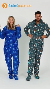 Watch Adult Fleece Footie Pajamas on Amazon Live