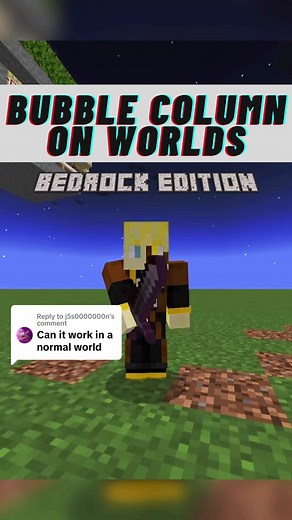 Replying to @j5s0000000n Minecraft 1.20.40 Bubble column block generator glitch for bedrock edition redstone gaming automatic afk farm tutorial #minecraft #bedrock #icecoffey #gaming #mcpe #minecrafttutorial #redstone #gamingontiktok #tutorial #minecraftbuilding #glitch method by @ItsMe James