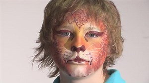 How To Do Lion Face Paint