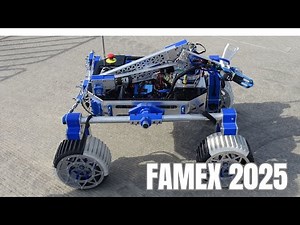Quantum Robotics presenta su Rover hecho en México para explorar Marte, FAMEX 2025