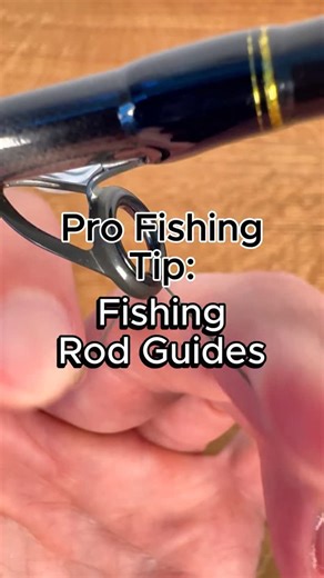 Juran Adventures on Instagram: "Fishing rod guides explained. Rod guides are an important fishing rod component that transfers weight from the fish to the rod blank. High end guides have low friction, light weight inserts for maximum performance. #fishing #fishingtips #fishingrod"