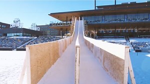 Giant slide returns, skating rink to debut at CHS Field this winter