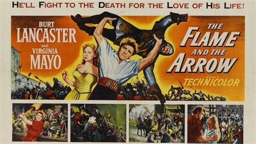 The Flame and the Arrow (1950)🔹