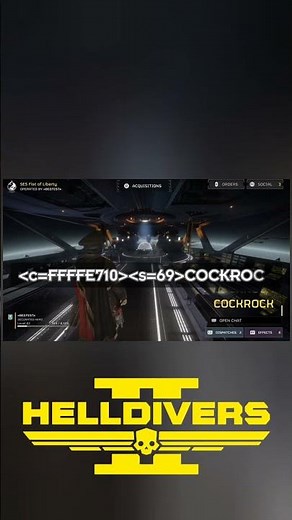 How to Change your chat text size and colour in #Helldivers2