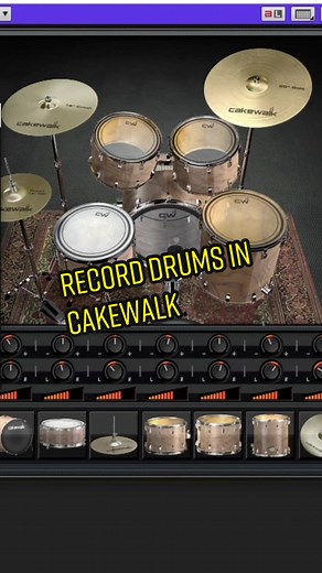 How to Record Drums in Cakewalk by Bandlab