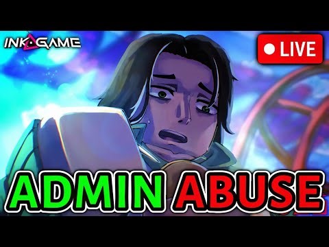 INK GAME ADMIN ABUSE! (Dalgona Rework Update)