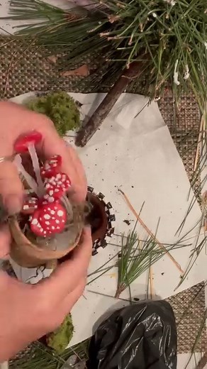 10K views · 173 reactions | See how I turned forest treasures into a sweet mini tree #DIYDecor #NatureInspiredDIY #ForestCraft #CraftyMagic #UpcycledDecor #EasyDIYProject #CreativeIdeas #CraftingJoy | Just That Perfect Piece | Facebook