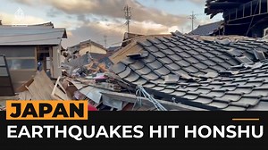 First scenes as strong earthquakes and tsunami waves hit Japan
