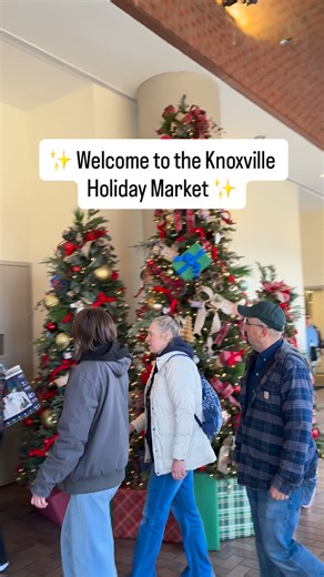 The first-ever Knoxville Holiday Market is officially open! 🎄 Shop from 150 local and regional makers, find one-of-a-kind gifts, and enjoy a festive indoor holiday experience all weekend long at the World’s Fair Exhibition Hall. Hours: • Today: open until 5pm • Sunday: 11am–5pm • Next Saturday: 10am–5pm • Next Sunday: 11am–5pm FREE TO ATTEND Knoxville, come celebrate the season with us! | The Chattanooga Market