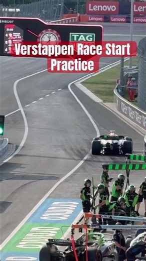 How to start an F1 Race by Max Verstappen