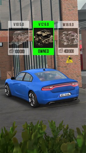 V10 vs V12 vs W16 Engine Sound🤯 Car Parking Multiplayer #shorts