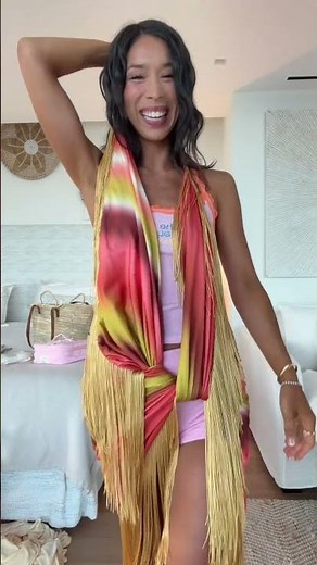 How’d I do? The theme is golden hour/sunset 🌅🌞 first night of ACQUIRED STYLE bachelorette #grwm