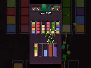 Complete Block King Sort Puzzle Level 1976 to Level 1980