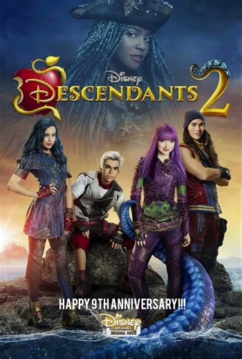 Happy 9th Anniversary Descendants 2 (2017)!!!
