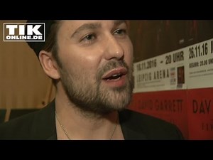 David Garrett ganz persönlich: Über die Tour, Fans und Musik!