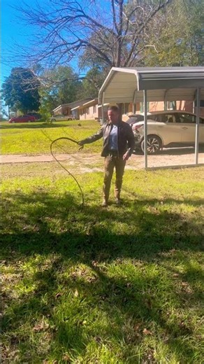 Whip practice #bullwhip