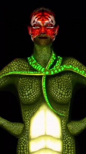 Heidi Klum's Mind-Blowing Light Show Audition on America's Got Talent