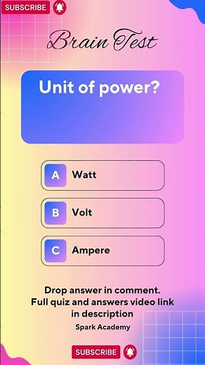 Improve Your Science Knowledge #sciencequiz #education