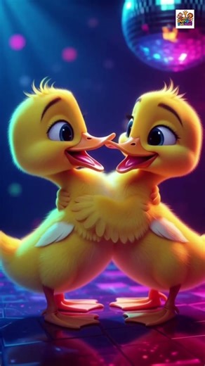 🪩✨ Disco Ducklings Party All Night! | Funky Cute Vibes 🐥🎶