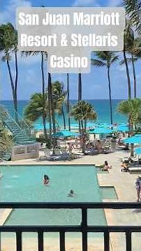 San Juan Marriott Resort & Stellaris Casino Weekend Getaway #sanjuan #puertorico #vacation