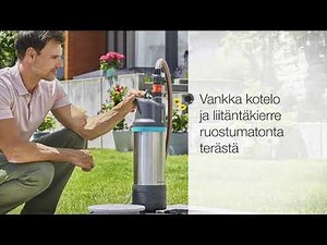 Uppopainepumppu GARDENA 6100/5 inox automatic (FI)