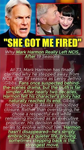 Why Mark Harmon Really Left NCIS After 19 Seasons