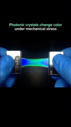 Nanomaterials That Change Color Under Mechanical Pressure
