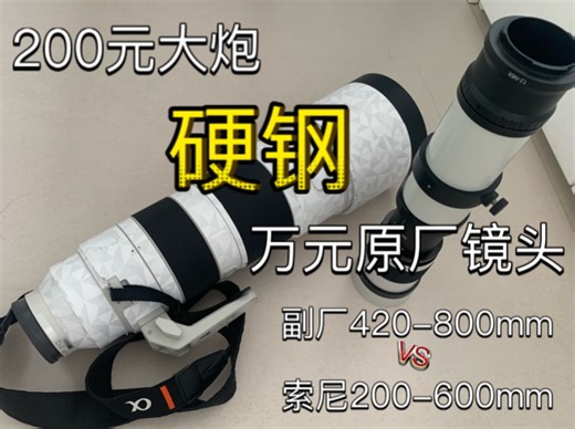 垃圾还是性价比？Kelda牌420-800mm镜头测评