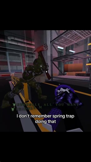 Since when could he do that🫩#bitebynight #roblox #viral #funny | spring trap