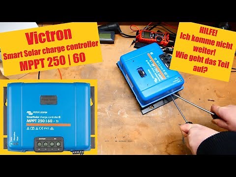 Victron MPPT 250-60 - Smart Solar charge controller - wie geht das Teil auf?